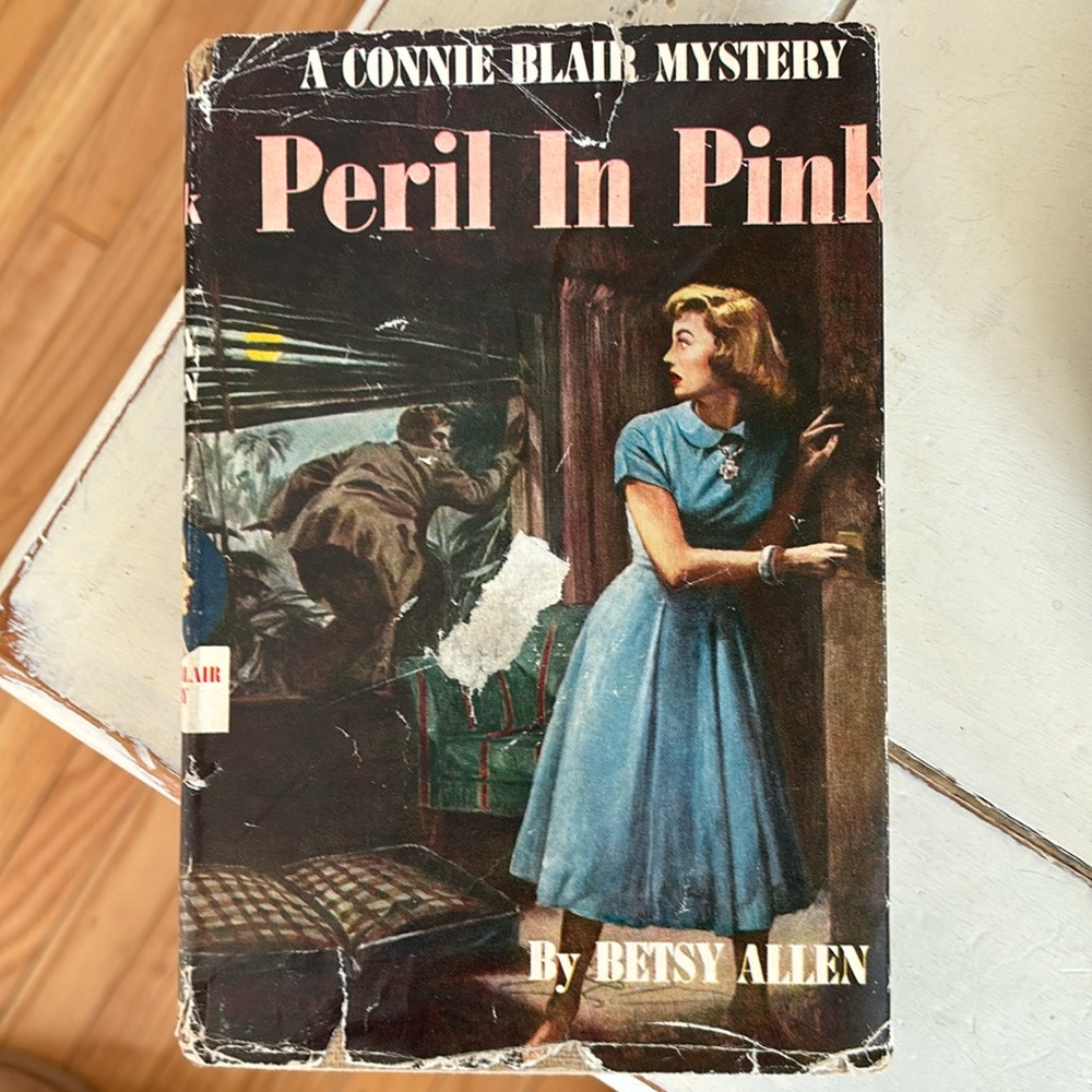 Vintage Book - A Connie Blair Mystery - Peril In Pink